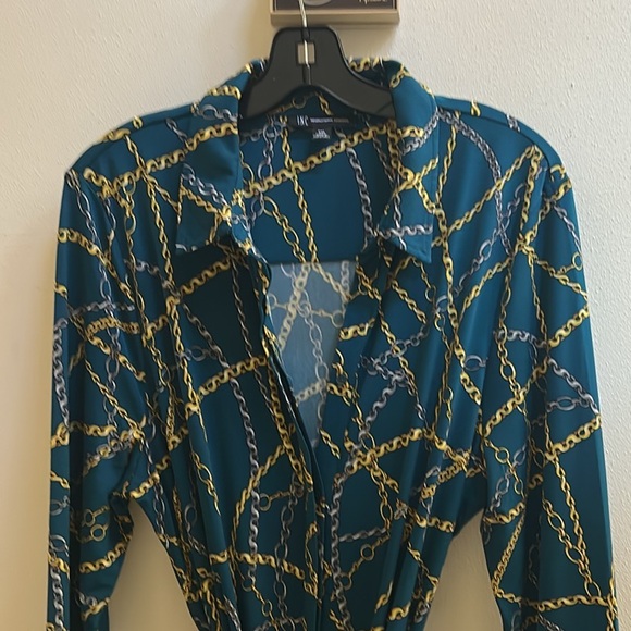 INC International Concepts
Collared Shirt Dress Opulent Link in Blue
XXL - Picture 8 of 12